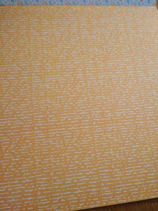 Papier do scrapbookingu. Gramatura 250gsm. 30.5*30.5 cm.