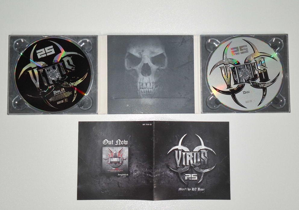 DJ Bass – Virus 25 [DHT 7516 2xCD] Hardcore, Gabber