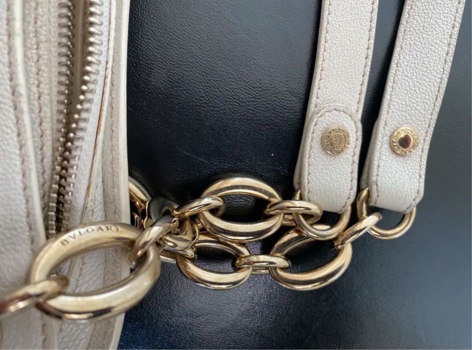 Сумка Bvlgari ( бежова )