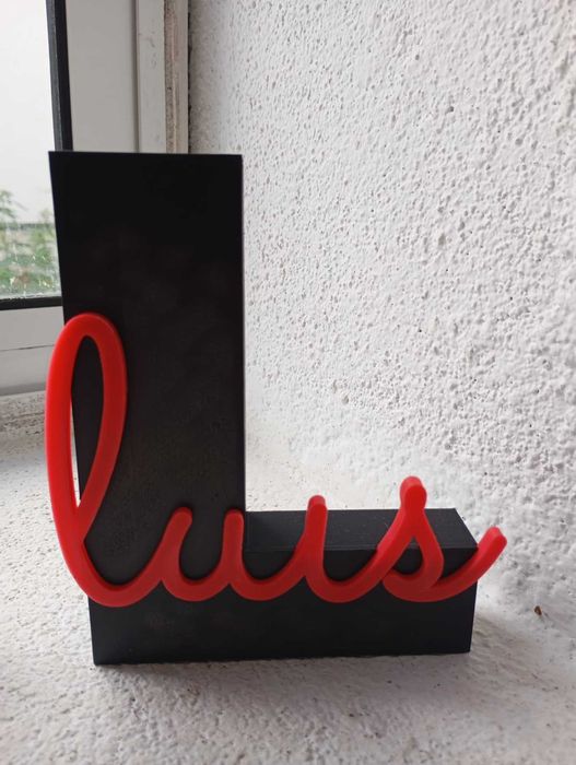 Caixa Letras Personalizada 3D – Nome em Destaque