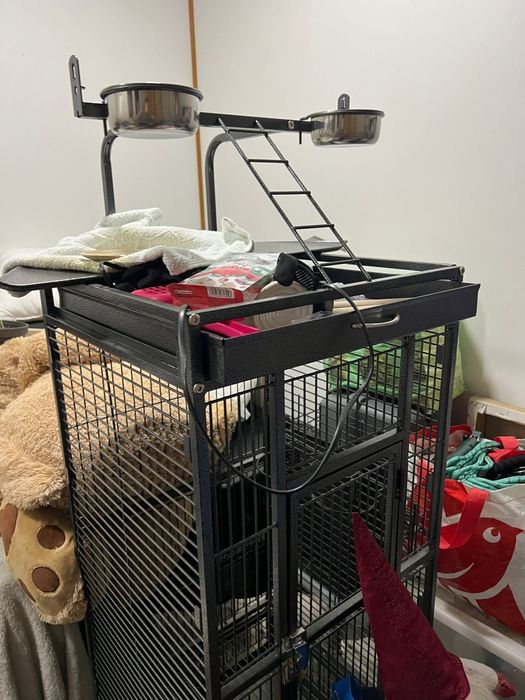 Gaiola nova para papagaios