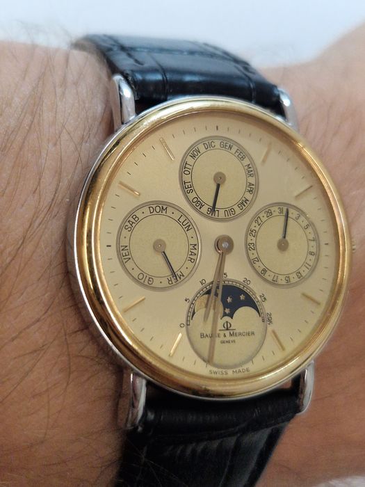 Baume & Mercier Full Calendar Moonphase 5133 - Italian Dial