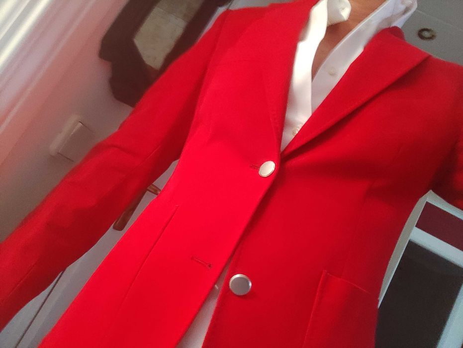 Blazer vermelho - oficina Mustra LUXO