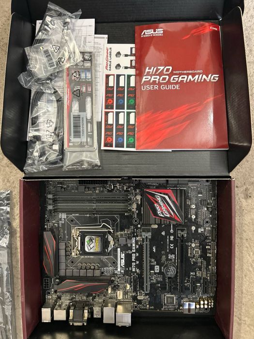asus h170 pro gaming - купити комплектуючі для ПК - Ціна на OLX.ua