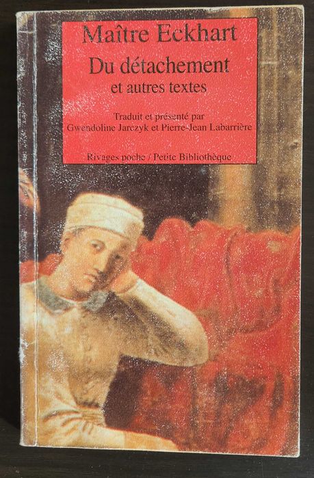 Maître Eckhart- Du Détachement et Autre Textes [Mística Renana]