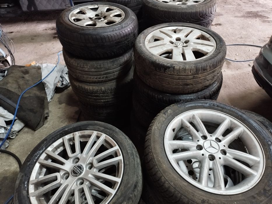 Lote de jantes liga leve