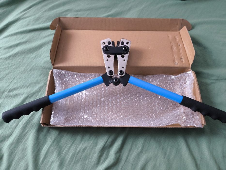 Ручная Обжимка. Прес клещи. Опрессовка проводов