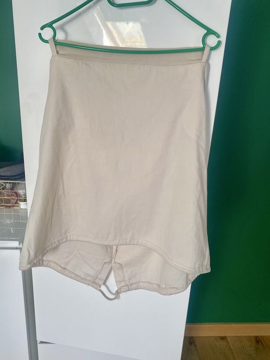 Spódnica beżowa Bawełniana