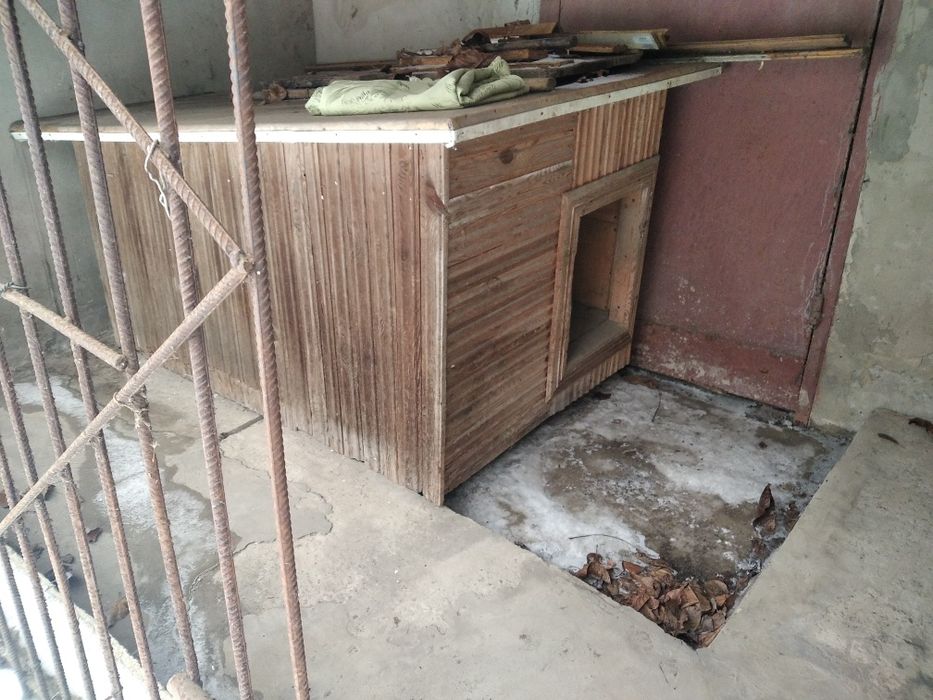 Будка для великої собаки, подвійні стінки