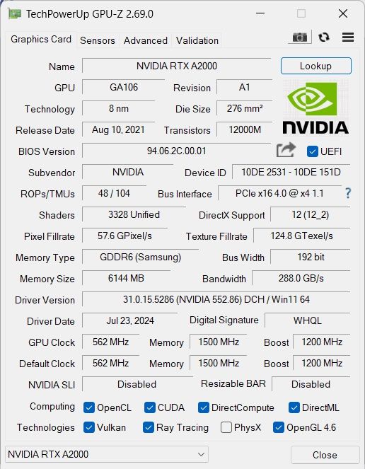 Komputer DELL OptiPlex 7090 SSF i7 Nvidia RTX A2000 16gb RAM 500gb SSD