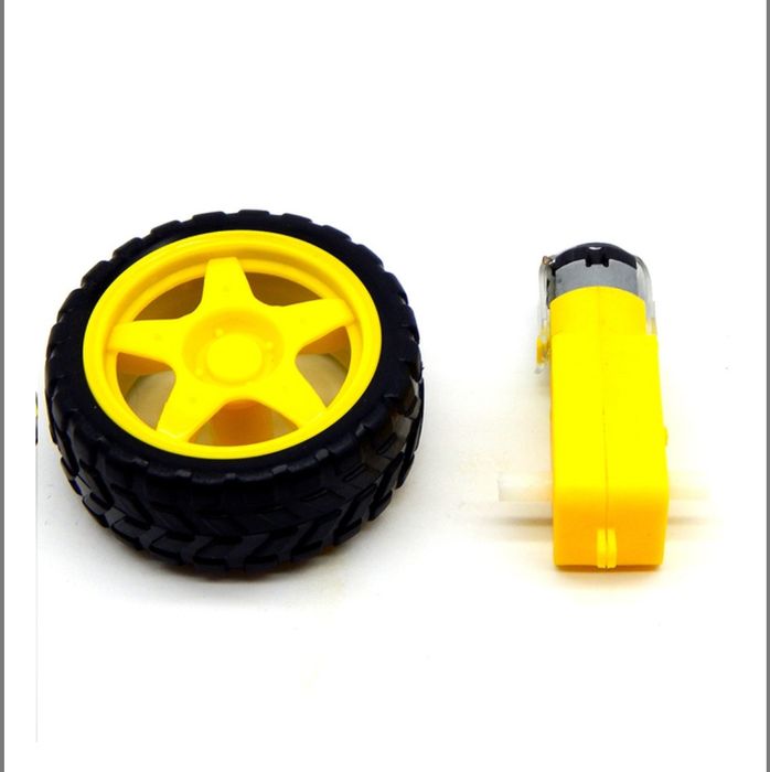 Мотор-редуктор для колеса Arduino + колесо