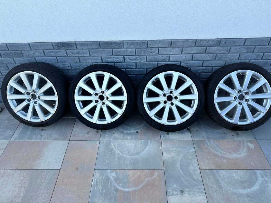 Felgi aluminiowe 18" + opony letnie + śruby + zabezpieczenia
