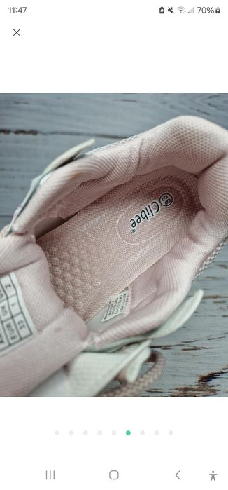 Стильні дитячі кросівки для дівчинки від ТМ Clibee! Р-ри: 33,34,35,36,37,38!