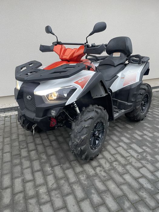 Kymco  MXU 700 wtrysk wspomaganie  homologacja