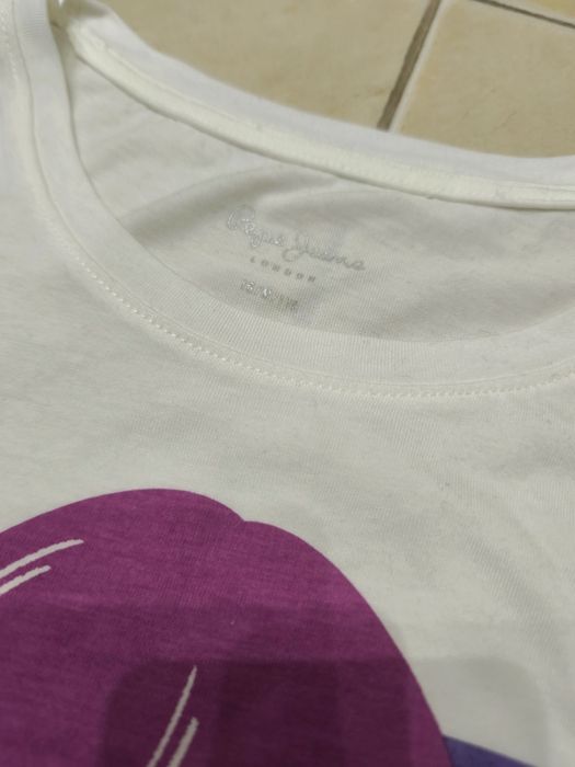 Camisola Branca Pepe Jeans Nova