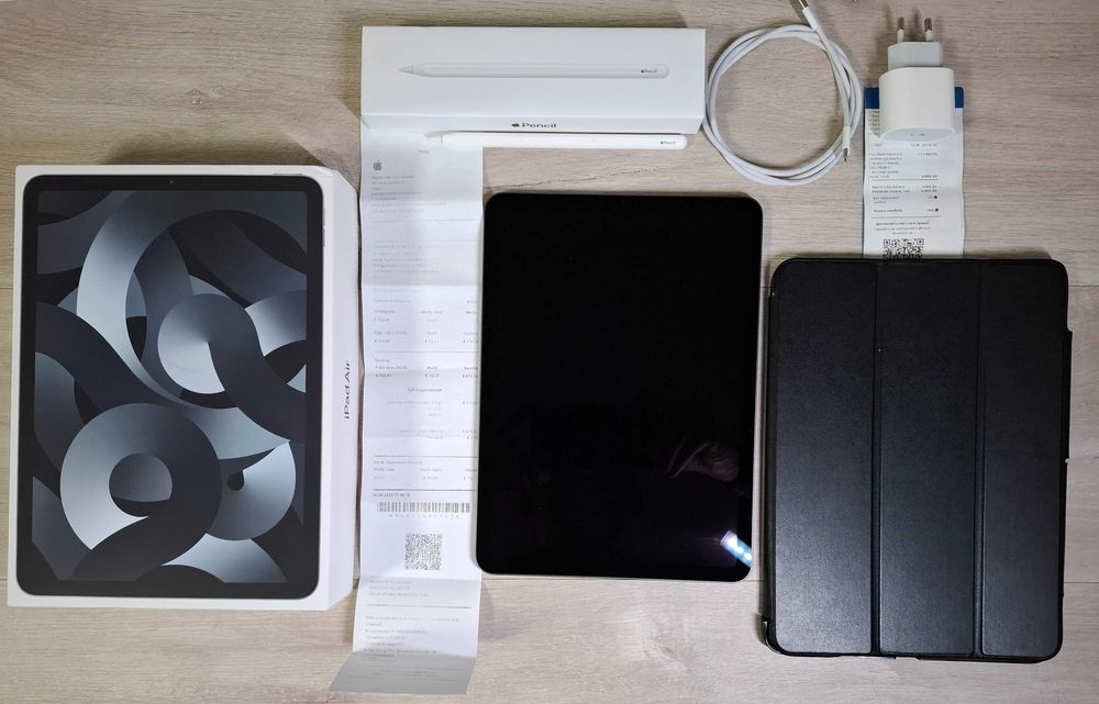 iPad Air M1 (2022) Wi-Fi 64GB Space Gray (MM9C3) + Apple Pencil 2