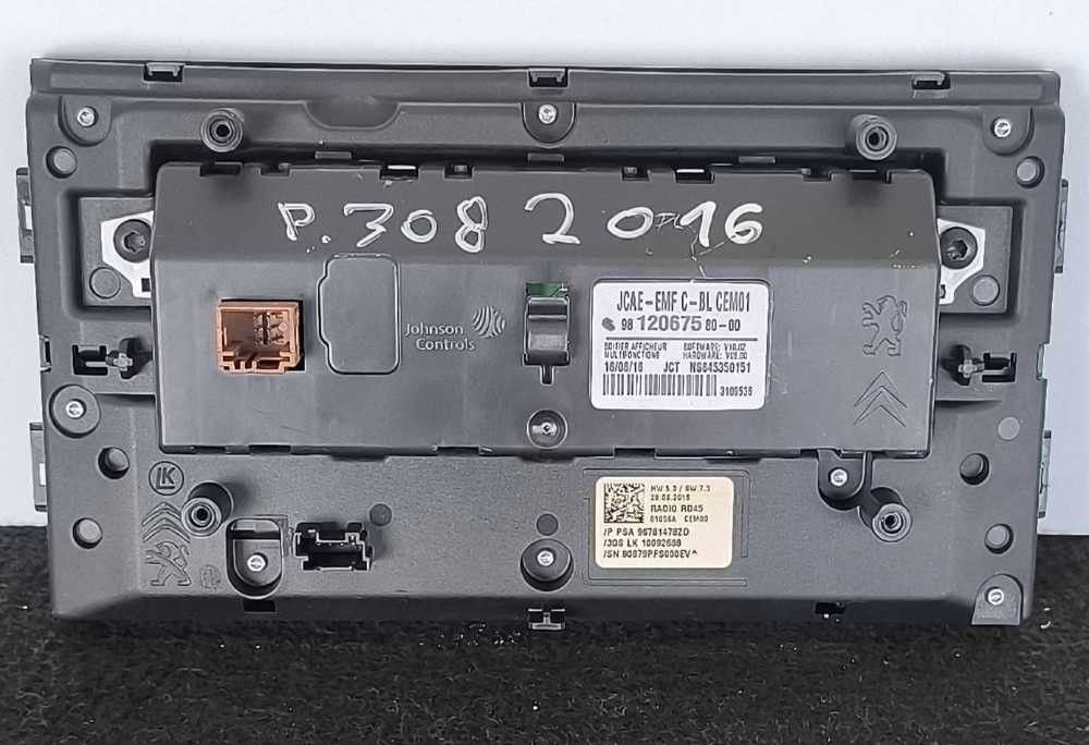 Display / Ecrã de Informações | PEUGEOT
