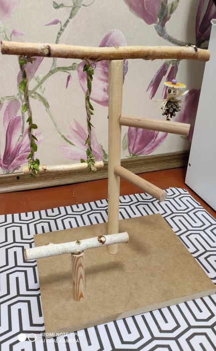 Стенд присада для папуг