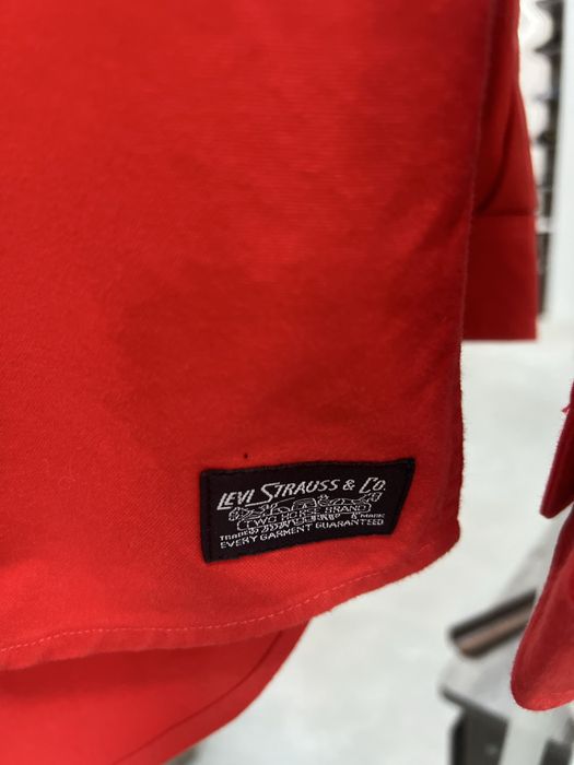 Сорочка levi’s® skate червона, розмір xs