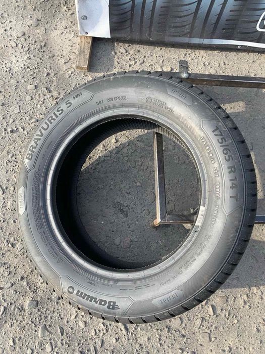 Шини демо 175/65 R14 пара Barum літо 7,8мм