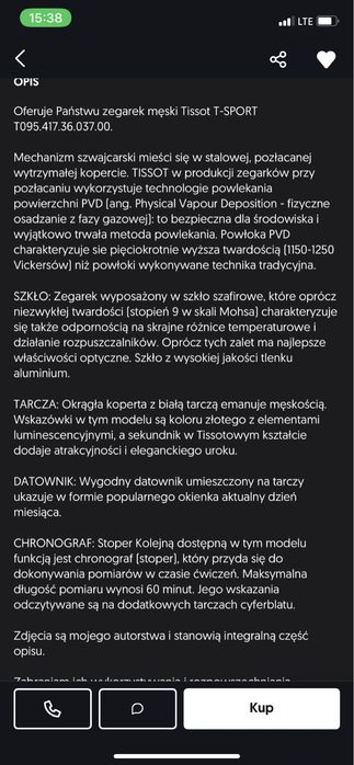 Tissot Quickster/ piękny / 100 procent oryginał / okazja / hit / tanio