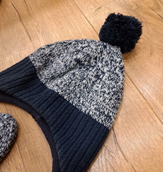 Zestaw czapka i rekawiczki H&M 74/80