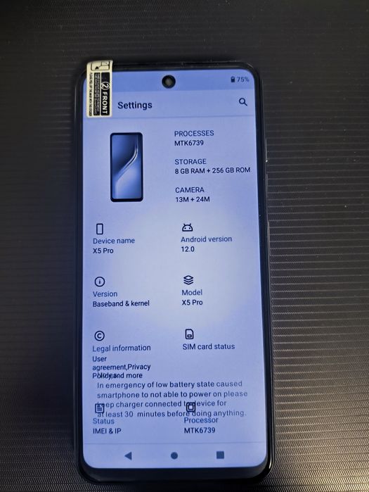 Новий смартфон Android 12. 8/256 гб