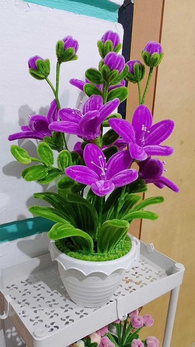 Artesanato de flores