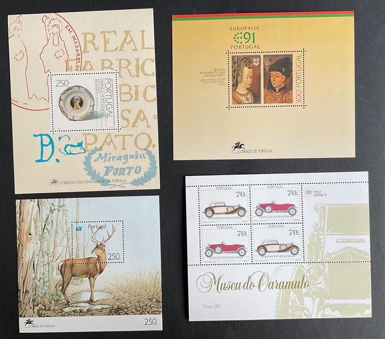 Selos - Blocos Portugal Novos CTT