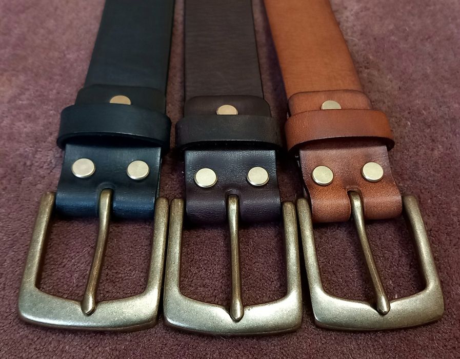 Шкіряний ремінь чоловічий Кожаный ремень мужской Пояс Пасок