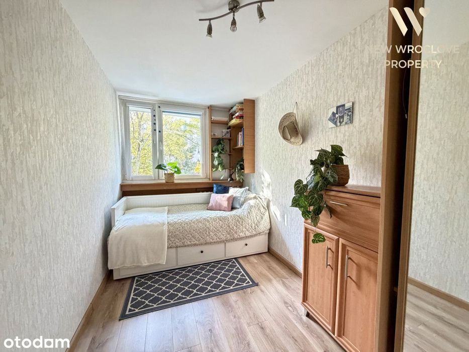 4 Pokoje/Osobna kuchnia/Balkon/Centrum