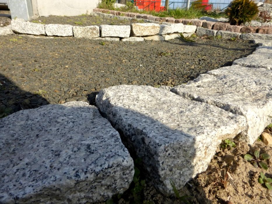 Kostka Granitowa Brukowa Granit Grys Ogrodowy Palisada
