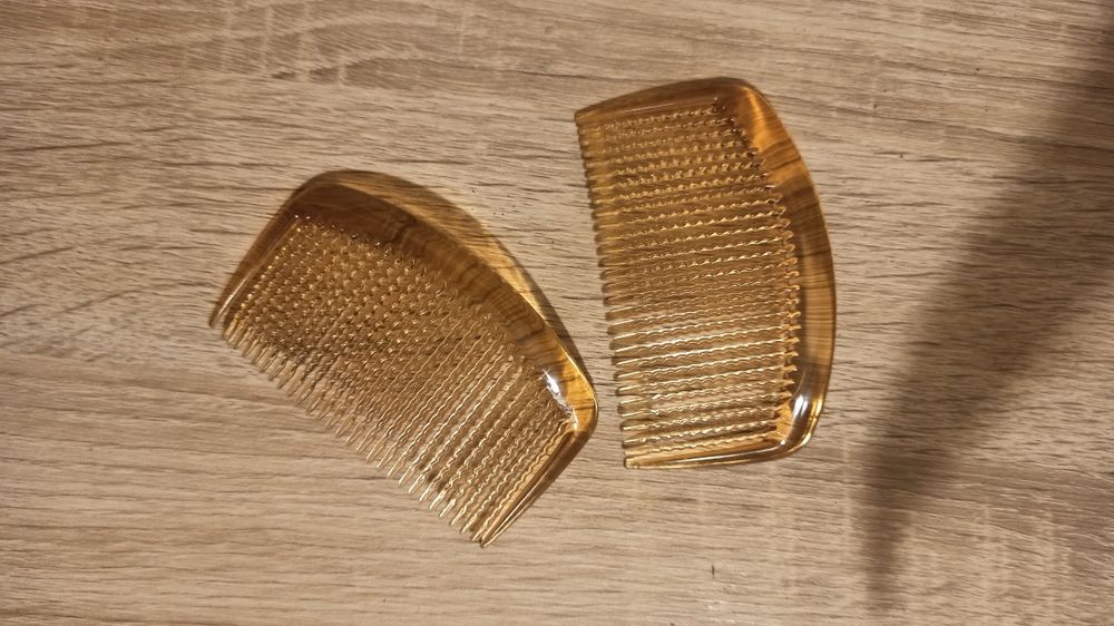 Grzebyki do włosow dwie sztuki