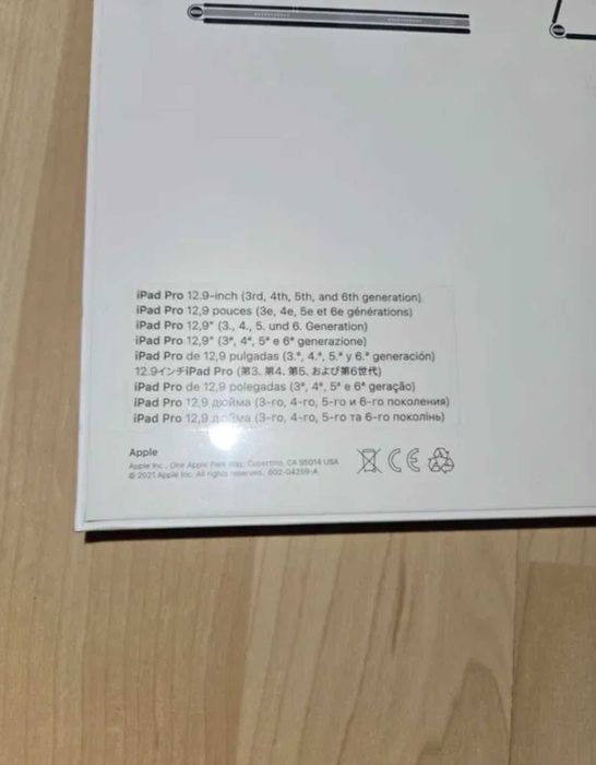MJQK32/A Ipad Pro Air Magic Keyboard gwar apple 12 mcy