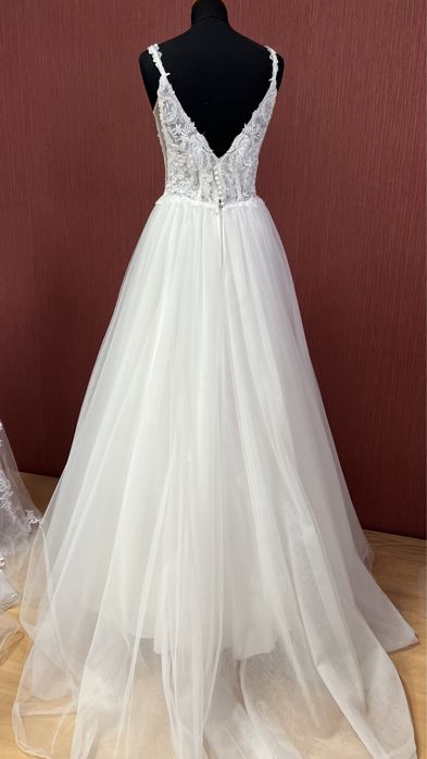 Suknia ślubna - ecru