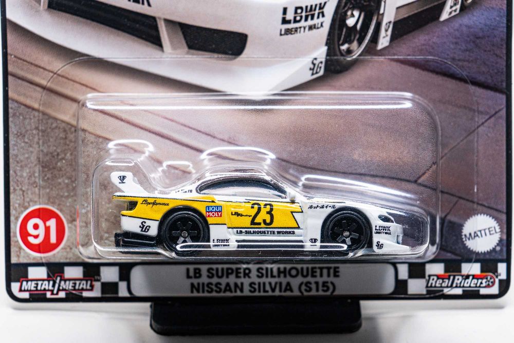 HOT WHEELS PREMIUM Nissan Silvia S15 Liberty Walk HW Boulevard - NOWY