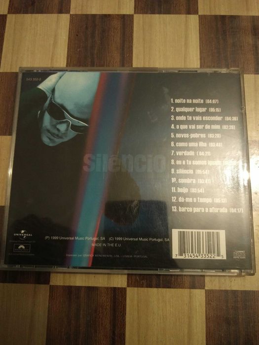 CD Pedro Abrunhosa - Silêncio