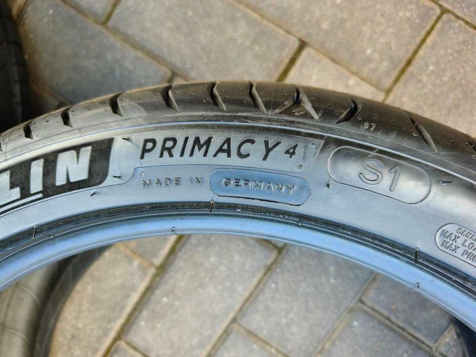 225/40 92Y R18 MICHELIN Primacy 4 S1 XL NOWE 2024r 7mm Letnie Opony 4szt z Rantem FR Extra Load Made in Germany