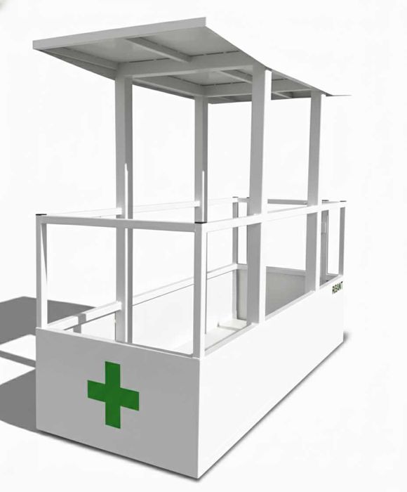 Plataforma trabalho Ribant p/ grua