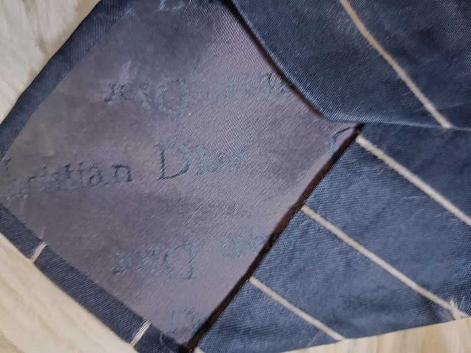 Krawat jedwab Christian Dior