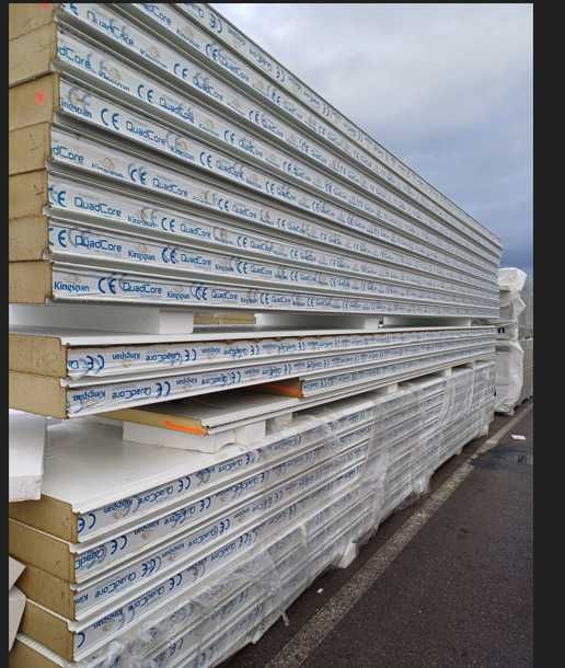 Płyty warstwowe, izolacyjne, obornicki, ścienne, dachowe, garażowe