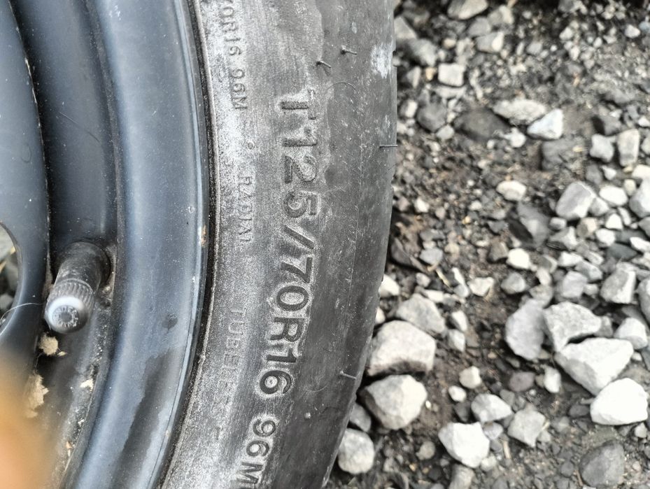 Koło dojazdowe zapasówka  16 VW Scirocco  audi