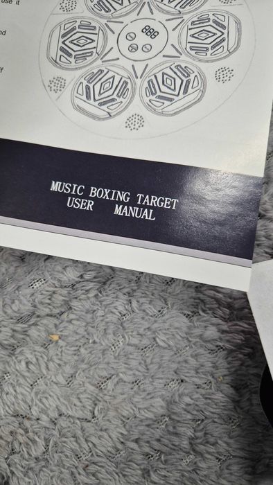 Inteligentna Muzyczna Tarcza do boksowania  Wyświetlacz LED