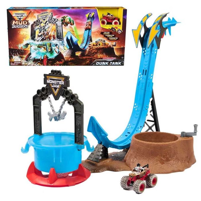 Ігровий набір Монстер Джем Данк Танк Monster Jam Mud Blasters Monster Mutt Dalmatian Dunk Tank Playset