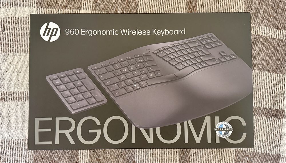 HP 960 Teclado Ergonómico (Layout PT)