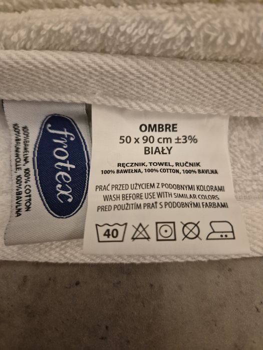 2 ręczniki komplet 50x90