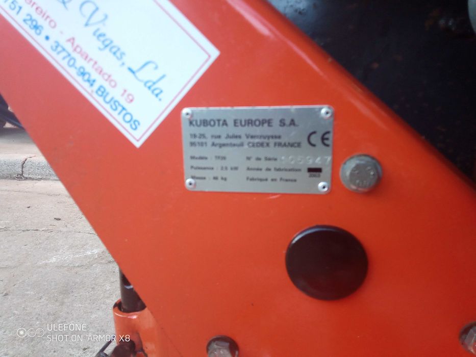 Motoenxada Kubota TF-20