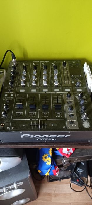 Pioneer djm 700 cdj1000mk3 cdj800 oraz mikrofon  wszystko 100%sprawne