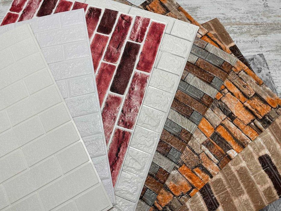 Самоклеюча 3D панель, внутрішнє оздоблення, декор