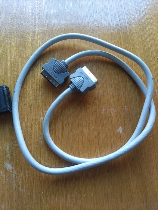 Кабель Скарт scart фирменный папа папа .профессиональный толстый
